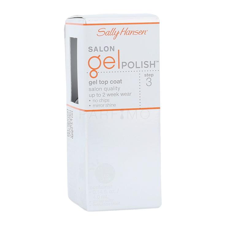 Sally Hansen Salon Gel Polish Step 3 Gel Top Coat Nagellack für Frauen 4 ml