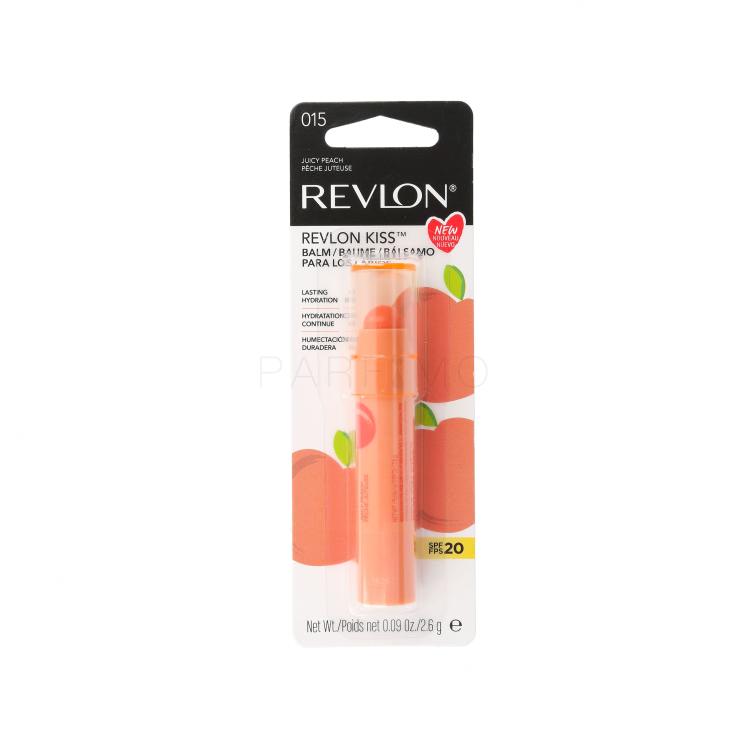 Revlon Revlon Kiss SPF20 Lippenbalsam für Frauen 2,6 g Farbton  015 Juicy Peach