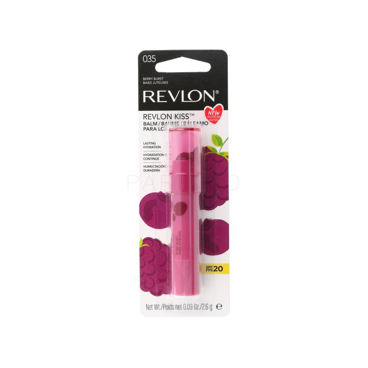 Revlon Revlon Kiss SPF20 Lippenbalsam für Frauen 2,6 g Farbton  035 Berry Burst