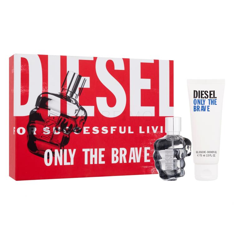 Diesel Only The Brave Geschenkset EDT 50 ml + Duschgel 100 ml