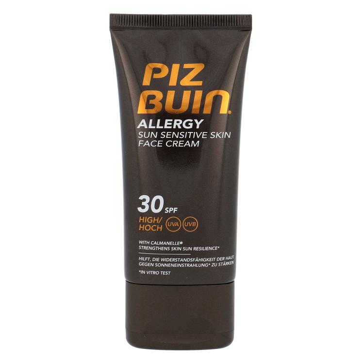 PIZ BUIN Allergy Sun Sensitive Skin Face Cream SPF30 Sonnenschutz fürs Gesicht 50 ml