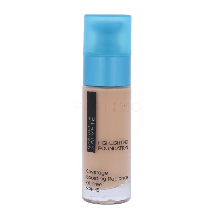 Gabriella Salvete Highlighting Foundation SPF15 Foundation für Frauen 30 ml Farbton  102 Soft Beige