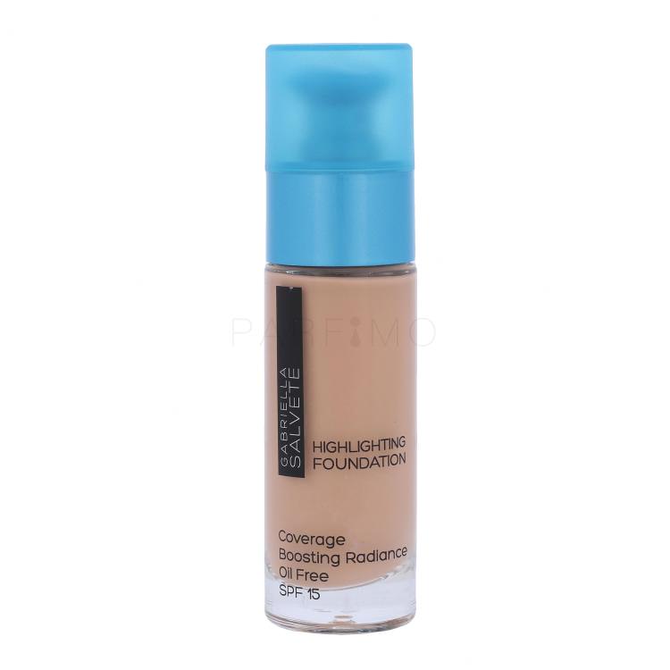 Gabriella Salvete Highlighting Foundation SPF15 Foundation für Frauen 30 ml Farbton  104 Sand